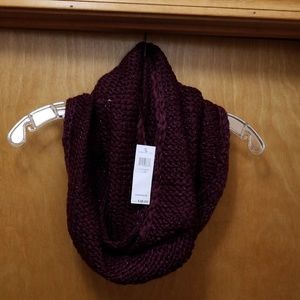 BCBGeneration Infinity Scarf - dark maroon